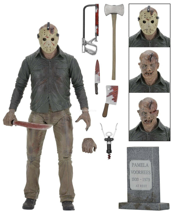 Neca 39716 Action Figure 7 Inch Ultimate Jason Voorhees (Friday the 13th: Part 4)