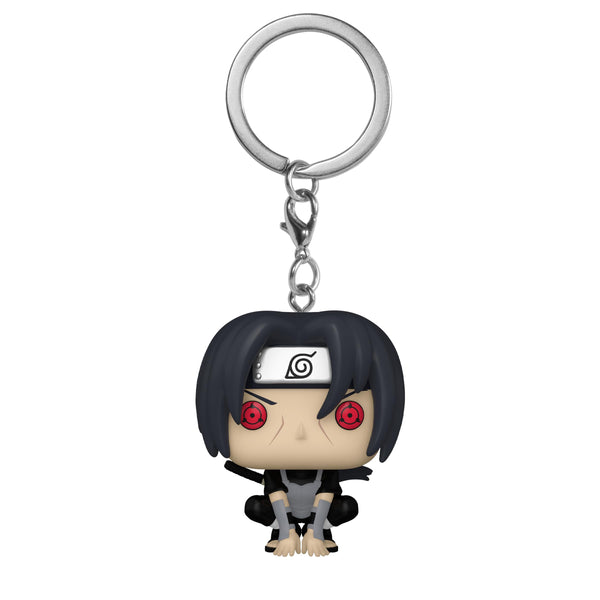 Funko Pop! Keychain: Naruto - Itachi Uchiha - (Moonlit) Novelty Keyring - Collectable Mini Figure - Stocking Filler - Gift Idea - Official Merchandise - Anime Fans - Backpack Decor