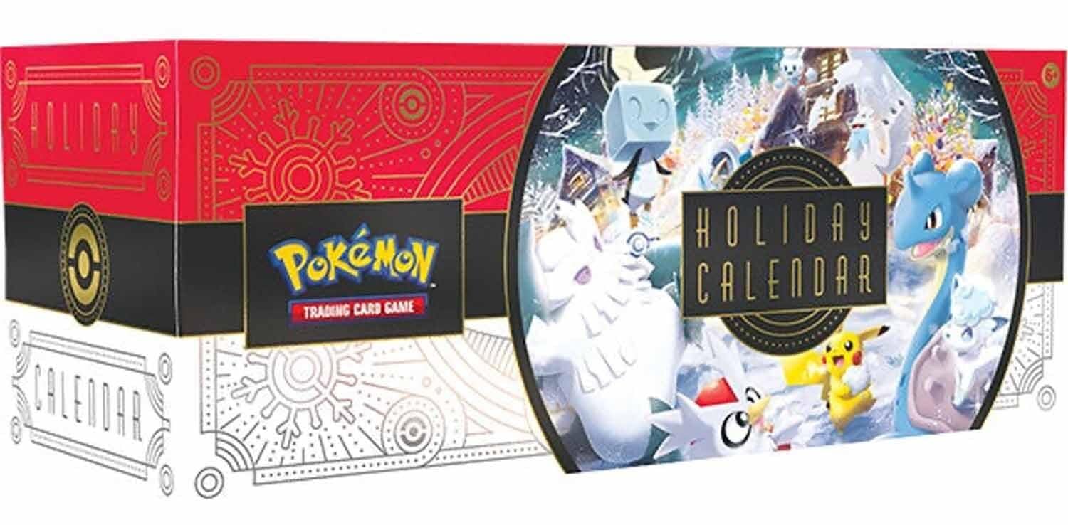 Pokémon TCG: Holiday Calendar (8 Foil Promo Cards, 6 Booster Packs & more)