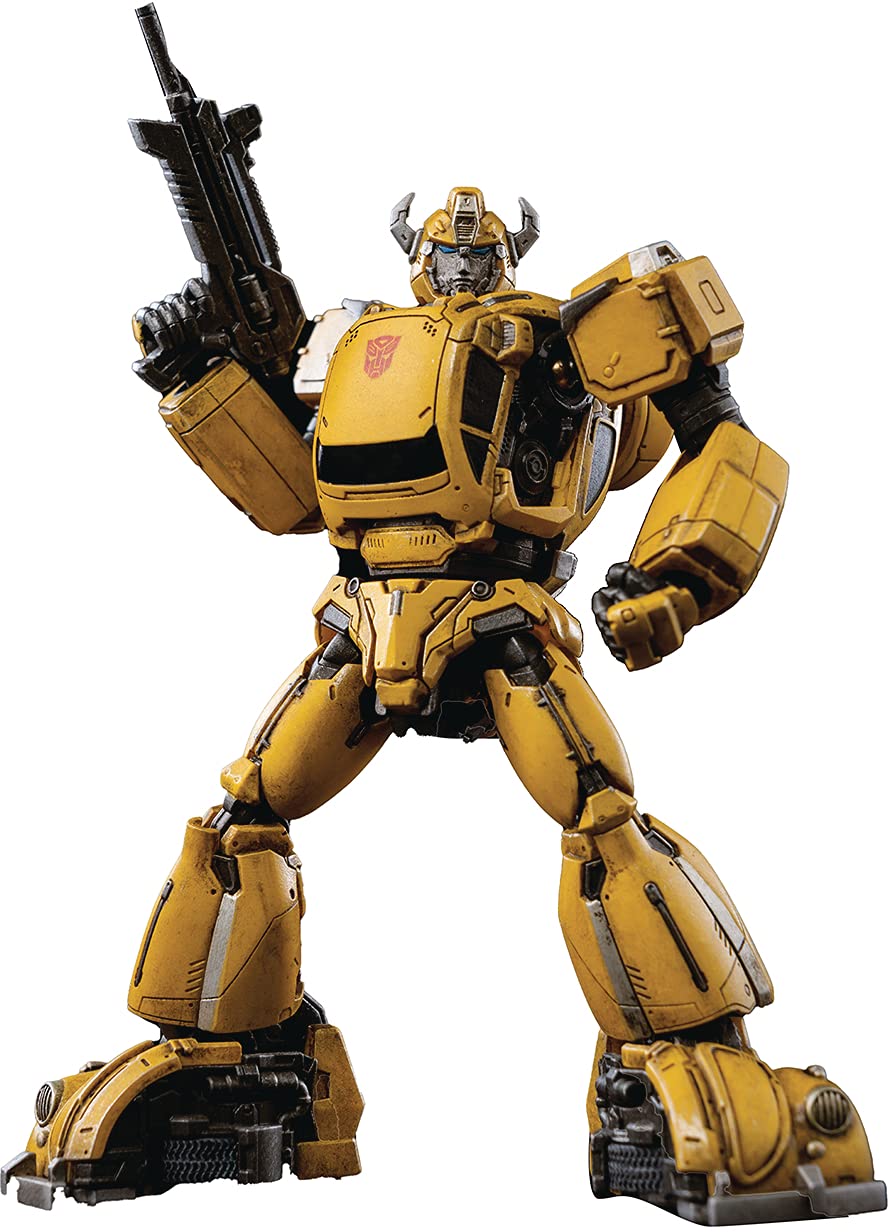 ThreeZero - Transformers MDLX Bumblebee Small Scale Articulated Figure (Net), Multicolor