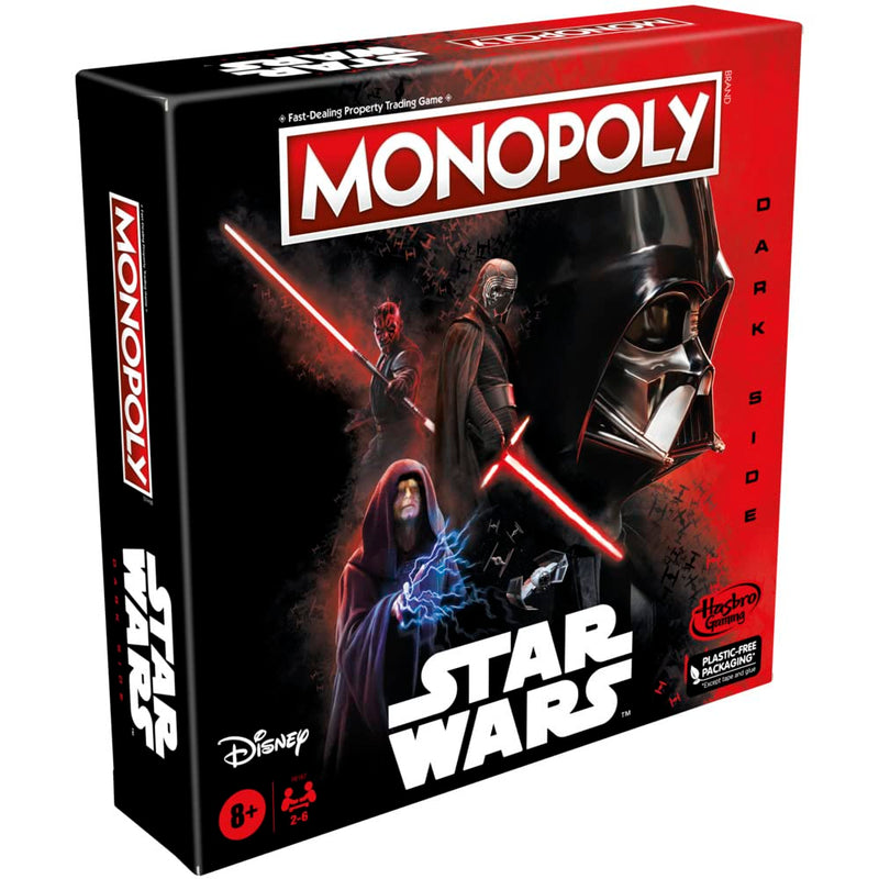 Monopoly: Disney Star Wars Dark Side Edition Board Game for Families, Games for Children, Star Wars Gift