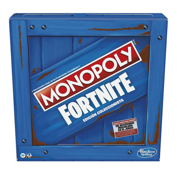 Monopoly Fortnite Ed Collectors Spanish Version