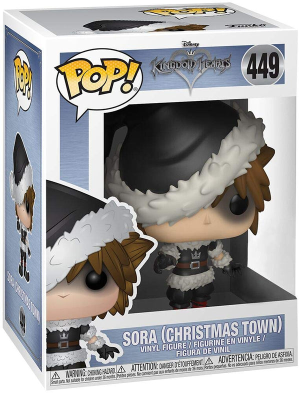 Funko Pop! Kingdom Hearts Christmas Town Sora Exclusive Vinyl Figure #449