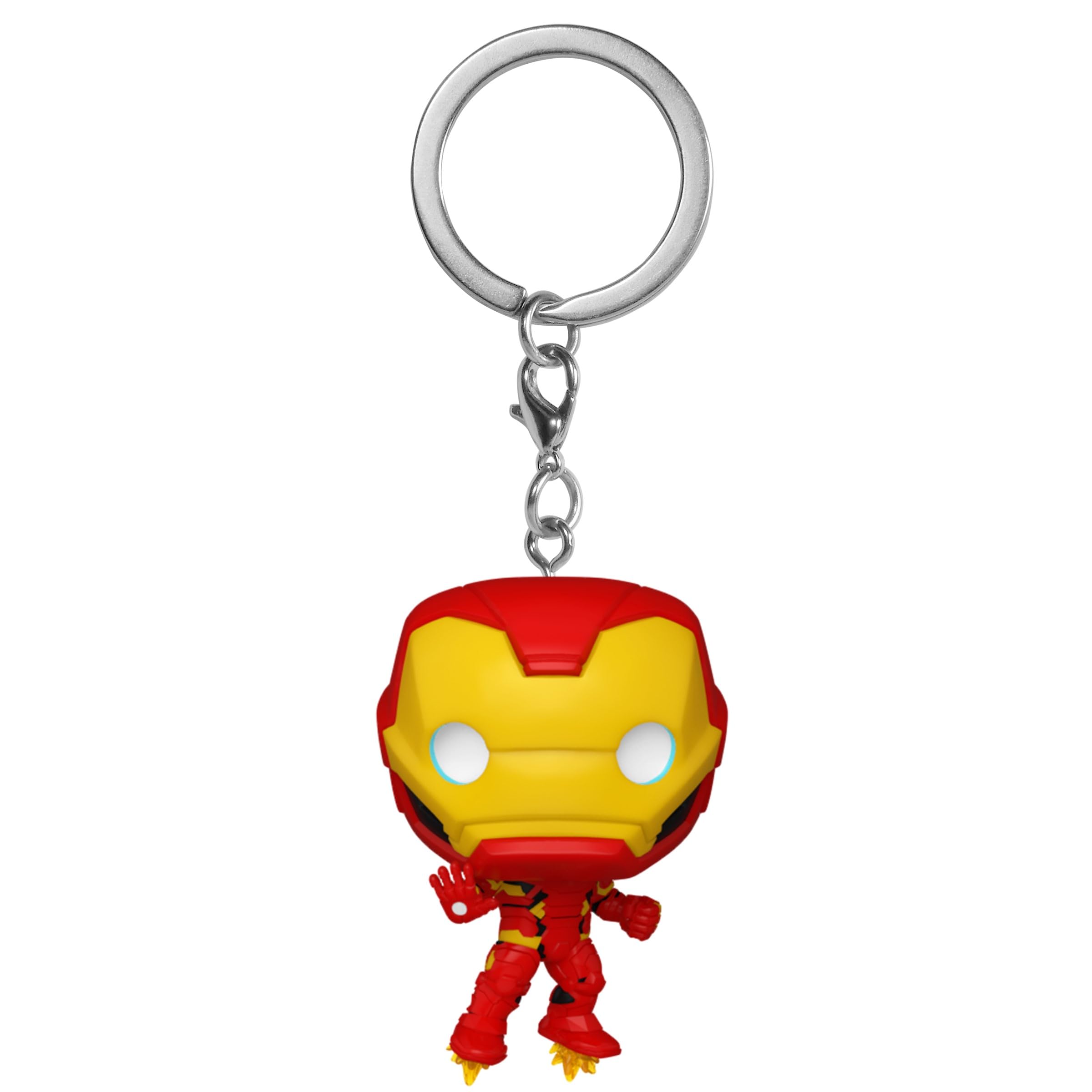 Funko Pop! Keychain: Marvel NC - Iron Man - Marvel Comics Novelty Keyring - Collectable Mini Figure - Stocking Filler - Gift Idea - Official Merchandise - Comic Books Fans - Backpack Decor