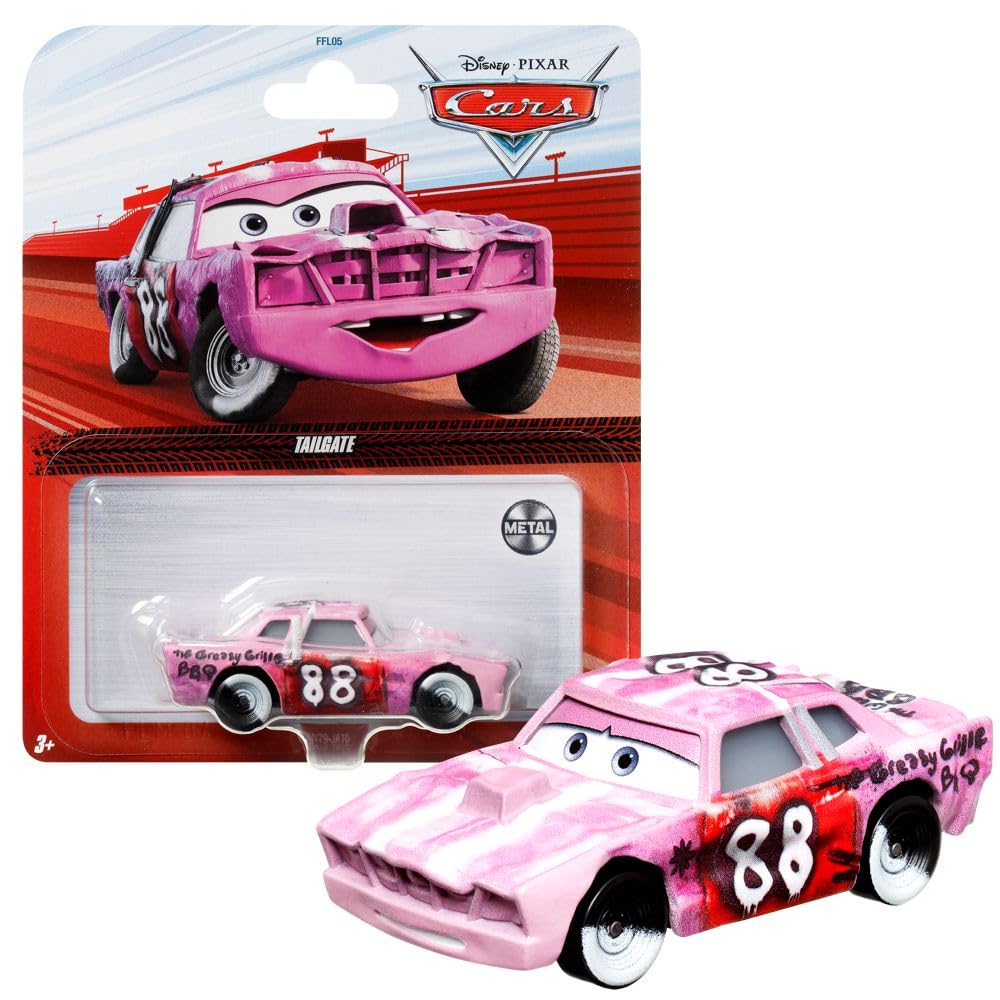 Mattel Selection Vehicles Racing Style Disney Cars Die Cast 1:55 Car, Type: Tailgate, DXV29