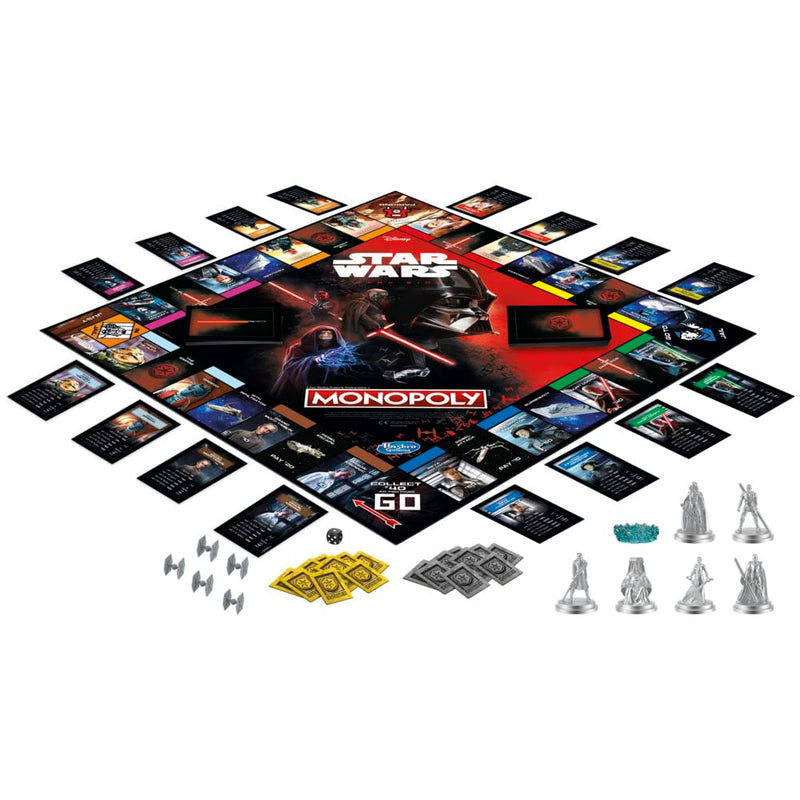 Monopoly: Disney Star Wars Dark Side Edition Board Game for Families, Games for Children, Star Wars Gift