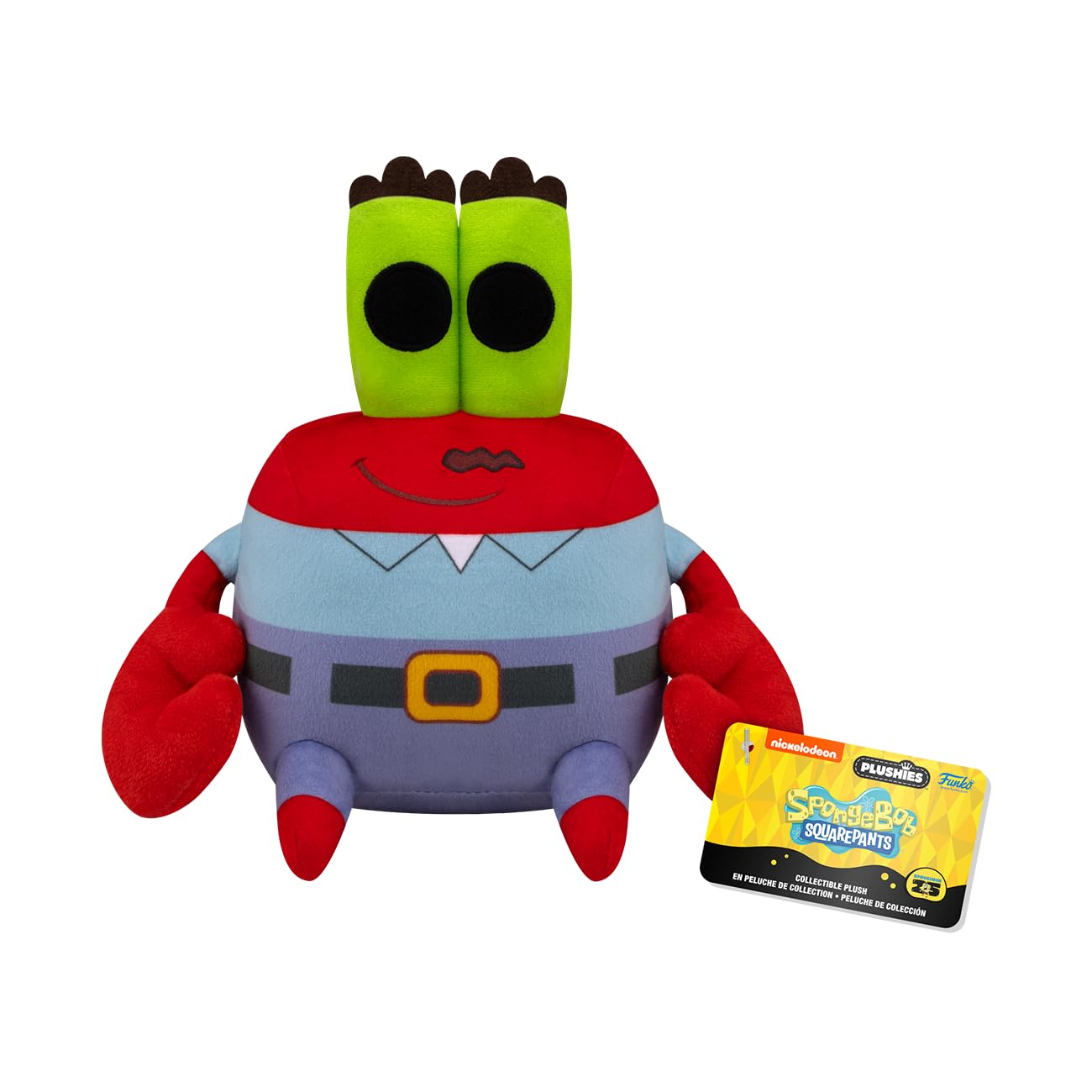 Funko Pop! Plush: Spongebob Squarepants 25th Anniversary - Mr.Krabs - Collectable Soft Toy - Birthday Gift Idea - Official Merchandise - Kids and Adults - Ideal for TV Fans