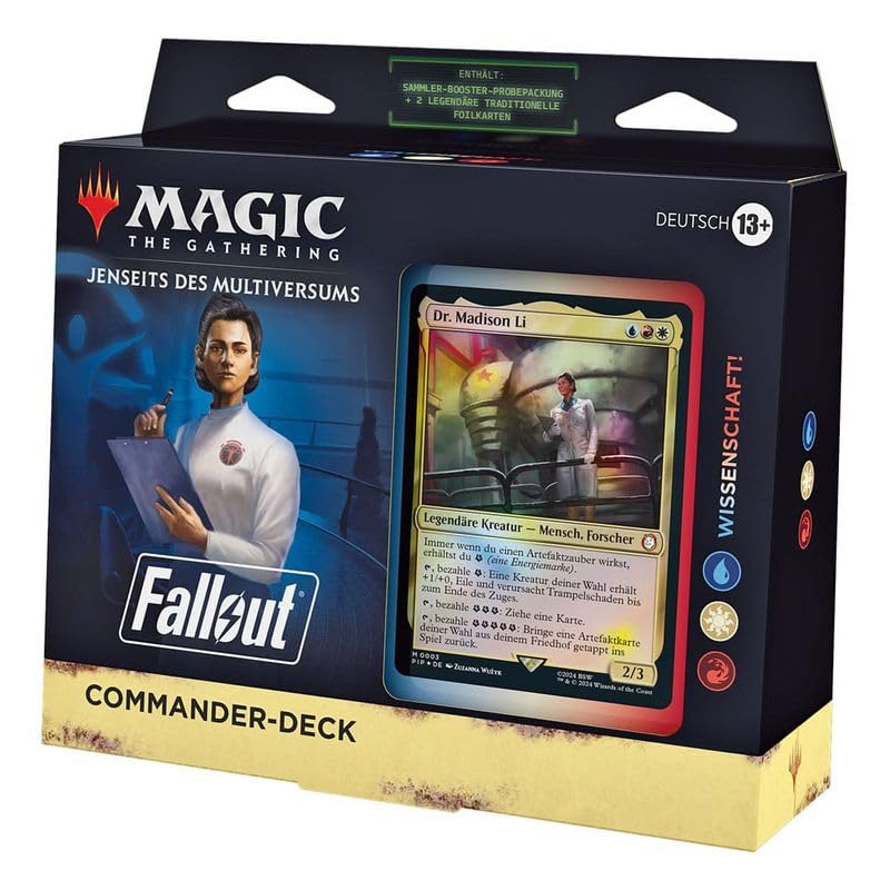 Magic The Gathering Fallout Commander Deck - Science!