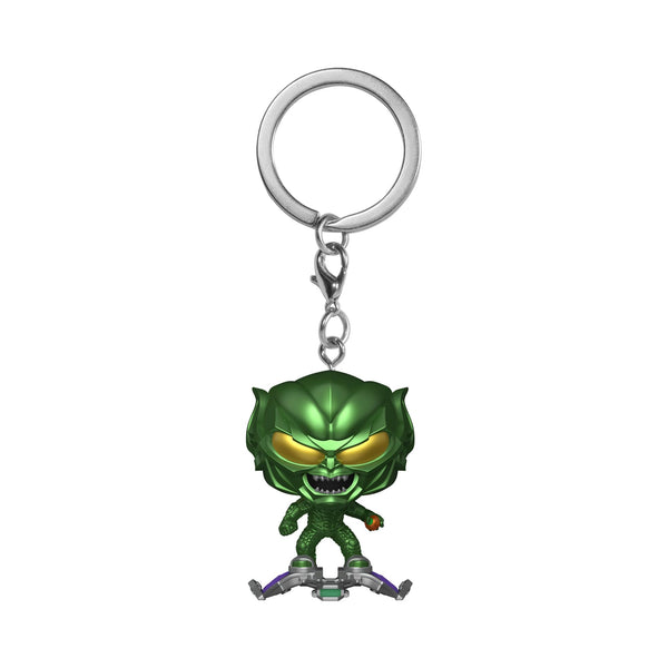 Funko Pop! Keychain: Spiderman No Way Home 2021 - Green Goblin - GG With BMB - Spider-man Novelty Keyring - Collectable Mini Figure - Stocking Filler - Gift Idea - Official Merchandise - Movies Fans