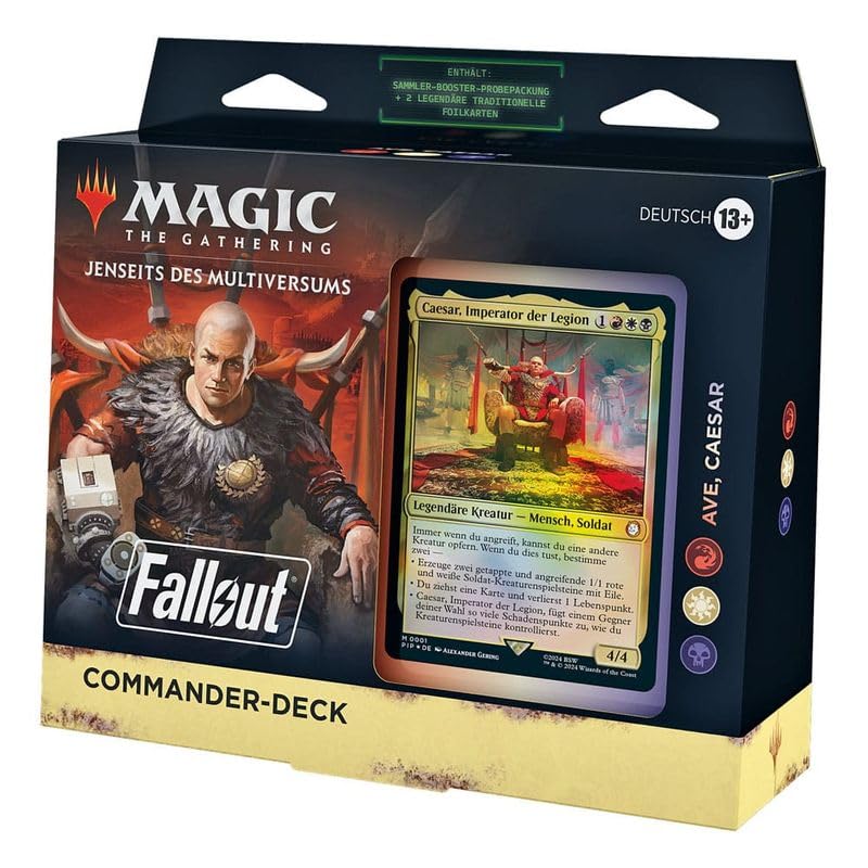 Magic The Gathering Fallout Commander Deck - Ave Caesar