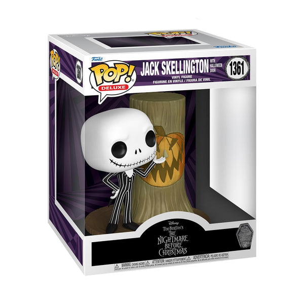 Funko Pop! Deluxe: Disney the Nightmare Before Christmas 30th - Jack Skellington With H.Town Door - Disney: the Nightmare Before Christmas - Collectable Vinyl Figure - Gift Idea - Movies Fans