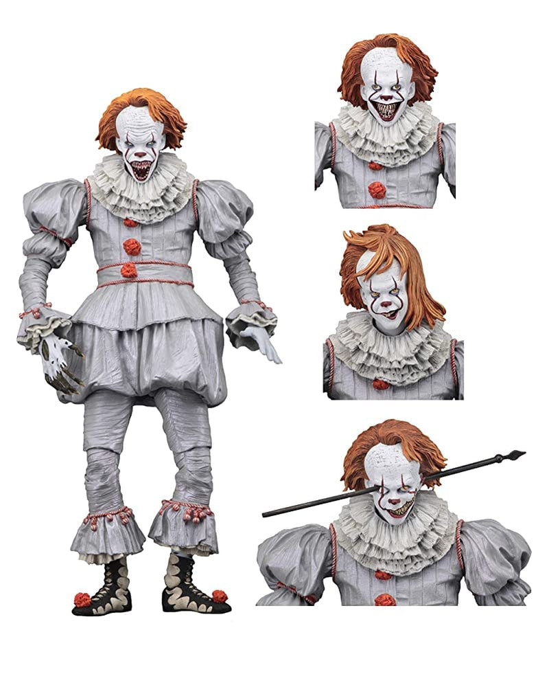 NECA 7" It 2017 Ultimate Well House Pennywise Figure,One Size,45467