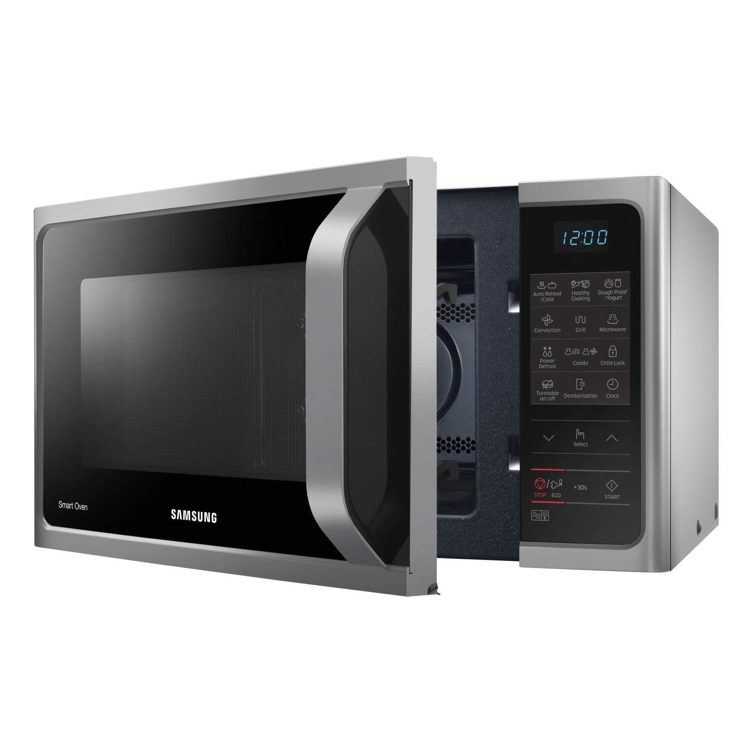 Samsung MC28H5013AS Combination Microwave, 900W, 28 Litre, Silver