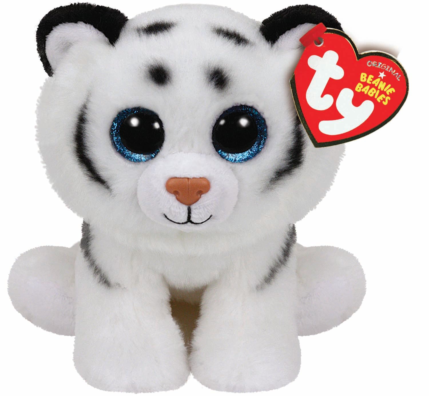 Ty Beanie Babies - Tundra the White Tiger - 15cm