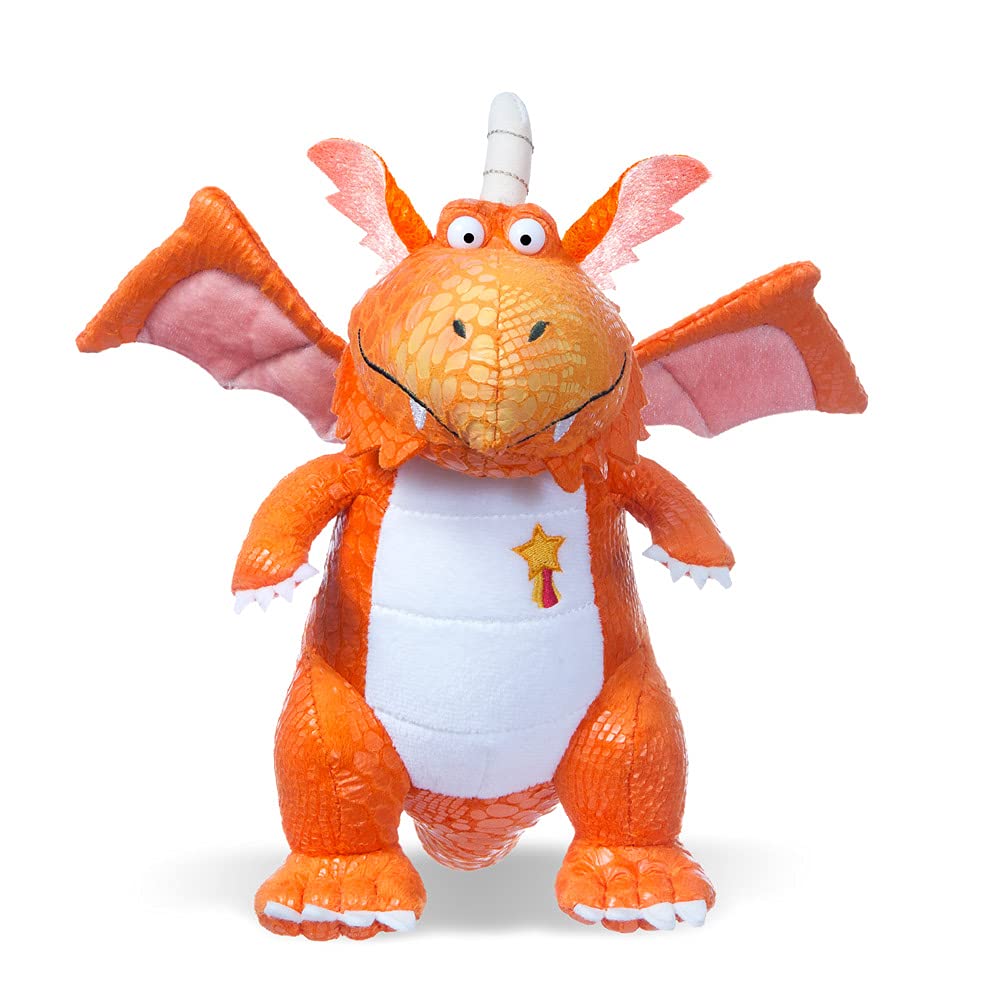 Zog the dragon 9inch Plush Soft Toy, Orange