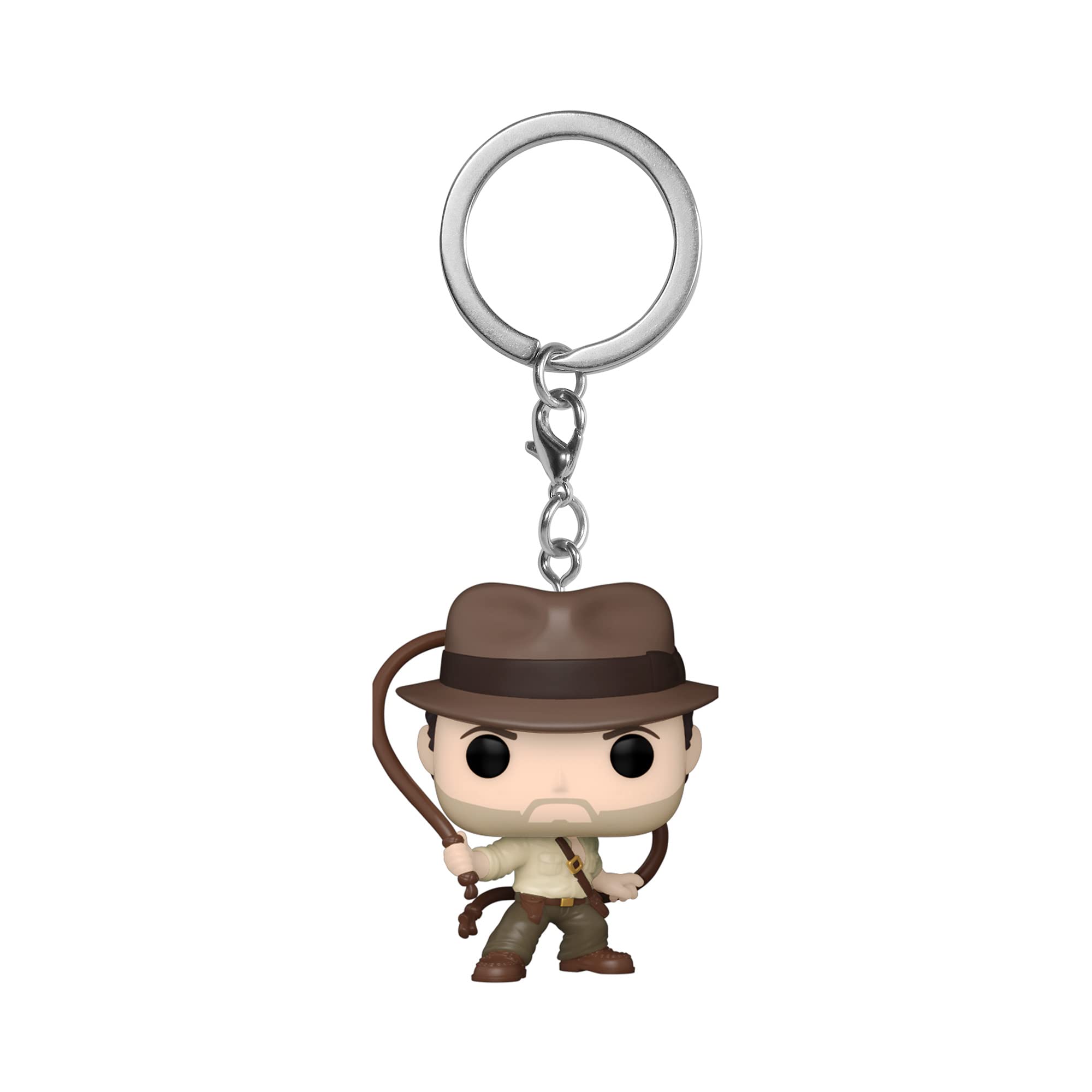 Funko Pop! Keychain: Indiana Jones ROTLA - Indiana Jones Novelty Keyring - Collectable Mini Figure - Stocking Filler - Gift Idea - Official Merchandise - Movies Fans - Backpack Decor