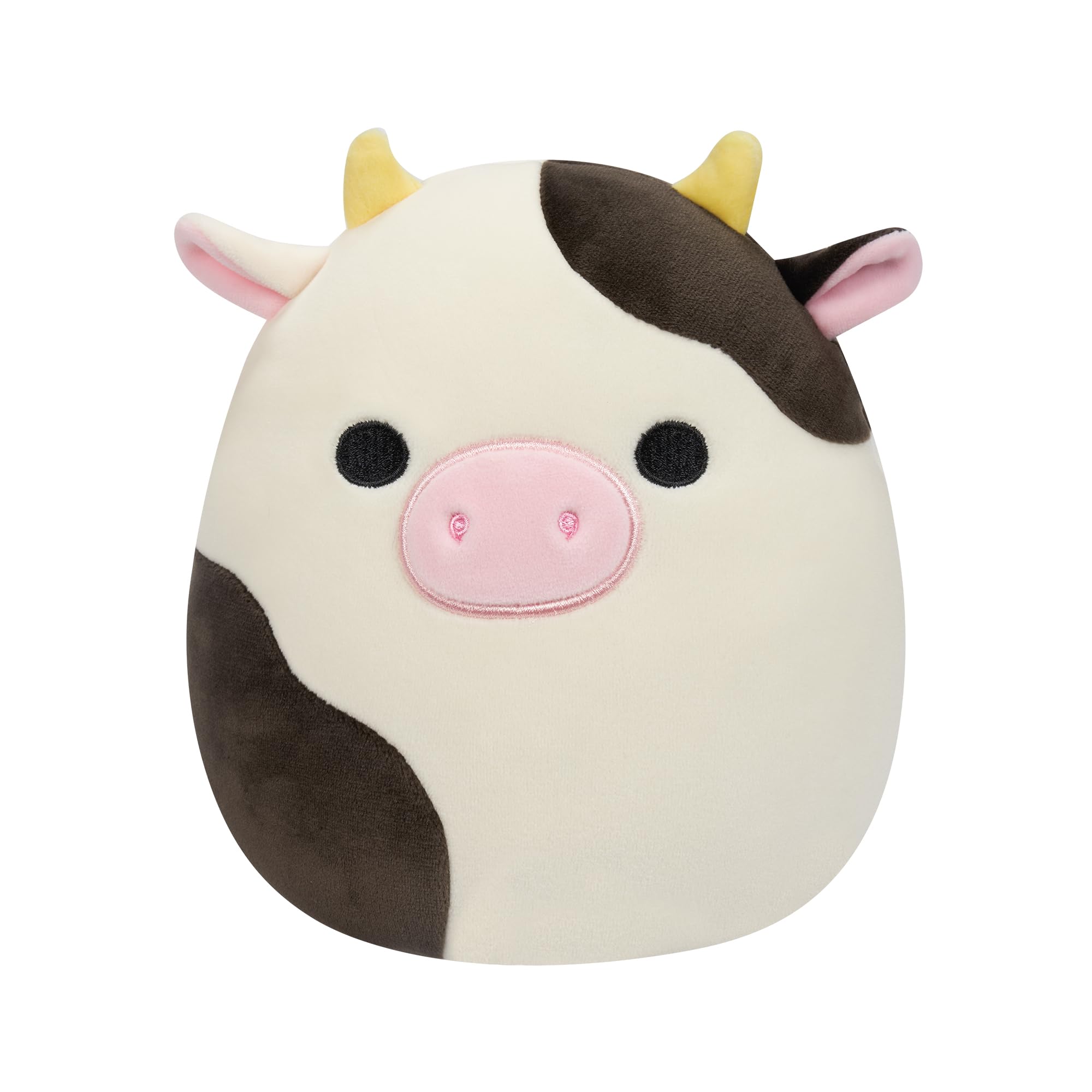 Squishmallows SQCR05373 7.5-Inch-Connor The Black and White Cow, Multicolour