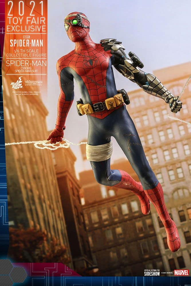 Hot Toys - 1:6 Spider-Man - Cyborg Spider-Man Suit, Multicolor