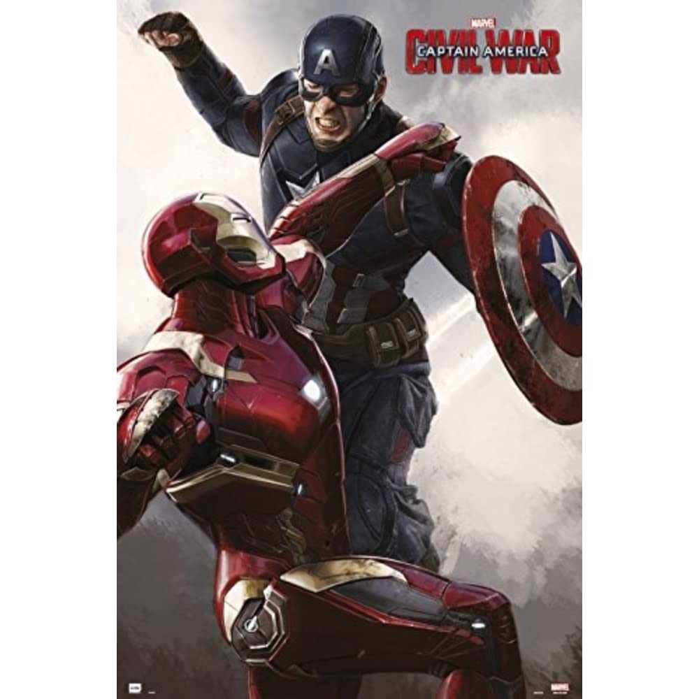 Grupo Erik - Captain America vs Iron Man Poster 61 x 91.5cm