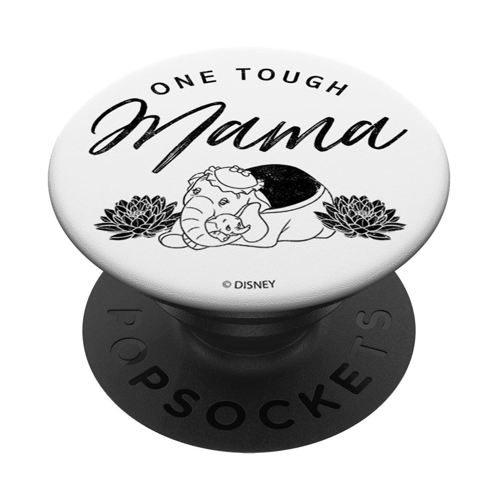 Disney Dumbo One Tough Mama Text PopSockets Swappable PopGrip