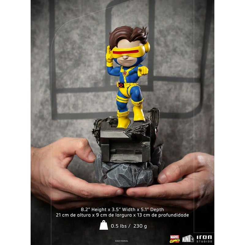 Iron Studios - Minico X-Men Cyclops Vinyl Statue, Multicolour, 1:10 (MARCAS47721-MC)