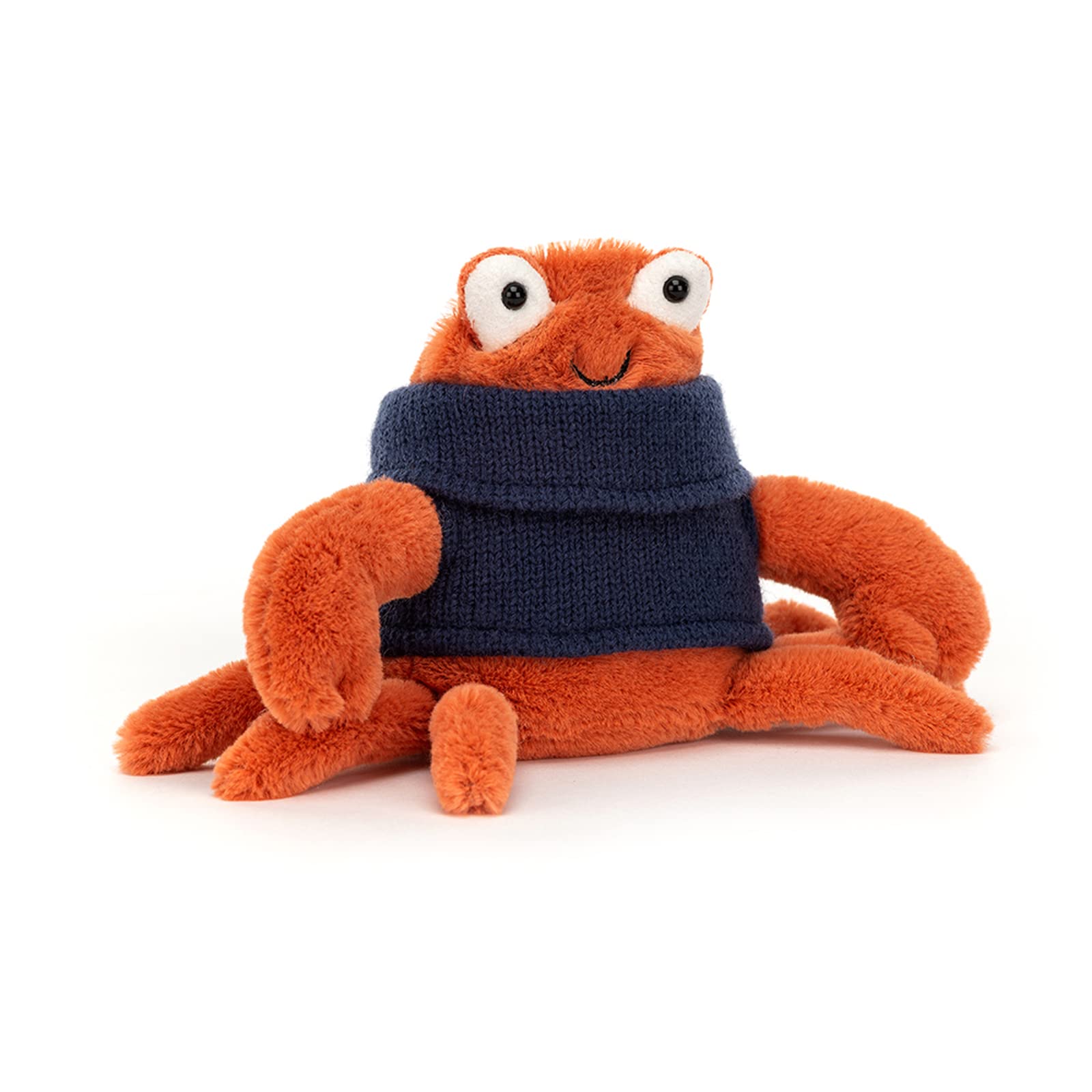 Jellycat Cozy Crew Crab Collectable Plush Decoration