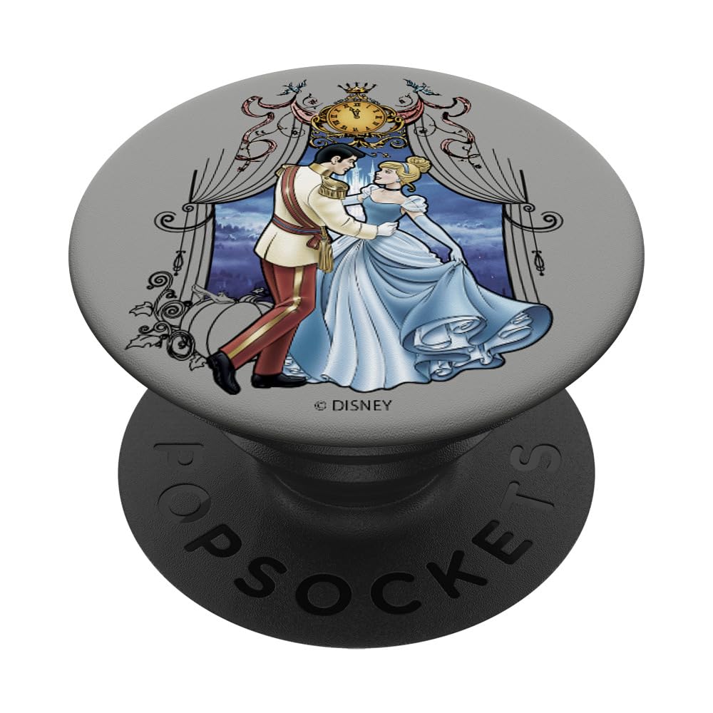 Disney Cinderella Dancing With Prince Charming Colorful PopSockets Swappable PopGrip