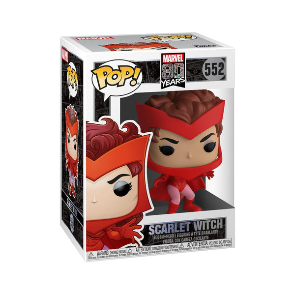 Funko Pop! Marvel: 80th - First Appearance: Scarlet Witch - Marvel Comics - Collectable Vinyl Figure - Gift Idea - Official Merchandise - Toys for Kids & Adults - Comic Books Fans