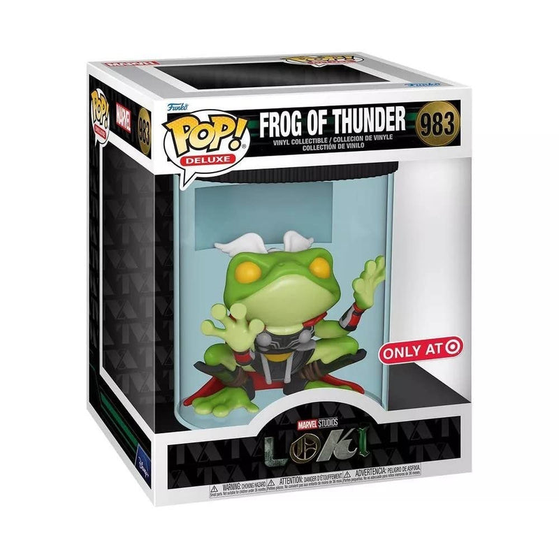 Funko POP! Deluxe: Loki Frog of Thunder Pop! Vinyl Collectible Toy Figure - Limited Edition Exclusive