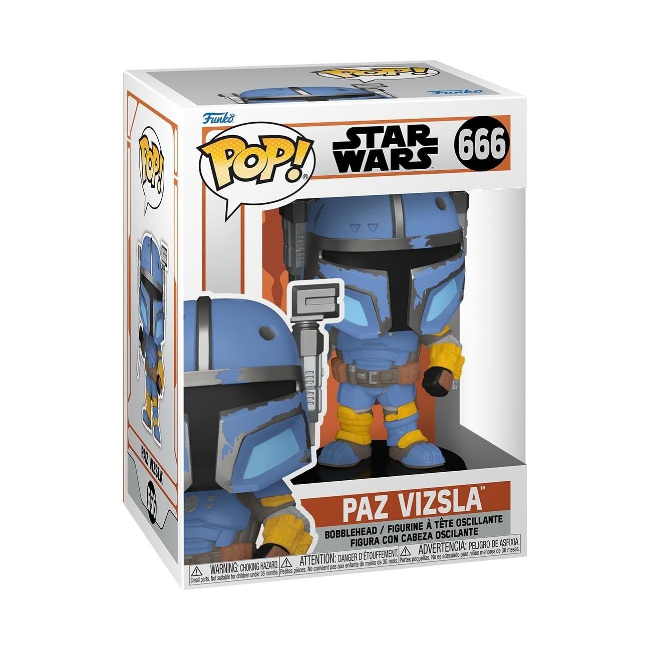 Funko POP! Vinyl: Star Wars: the Mandalorian S9 - Paz Vizsla - Collectable Vinyl Figure - Gift Idea - Official Merchandise - Toys for Kids & Adults - TV Fans - Model Figure for Collectors and Display