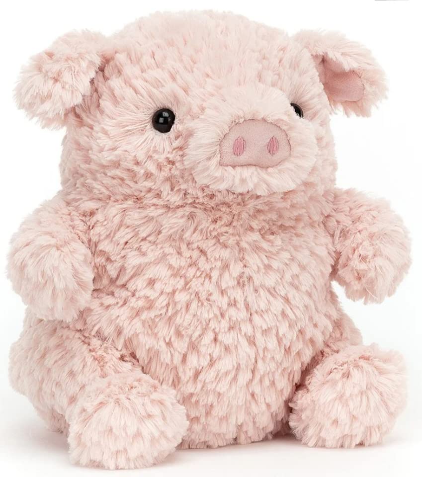 Jellycat Flumpie Pig Collectable Plush Decoration