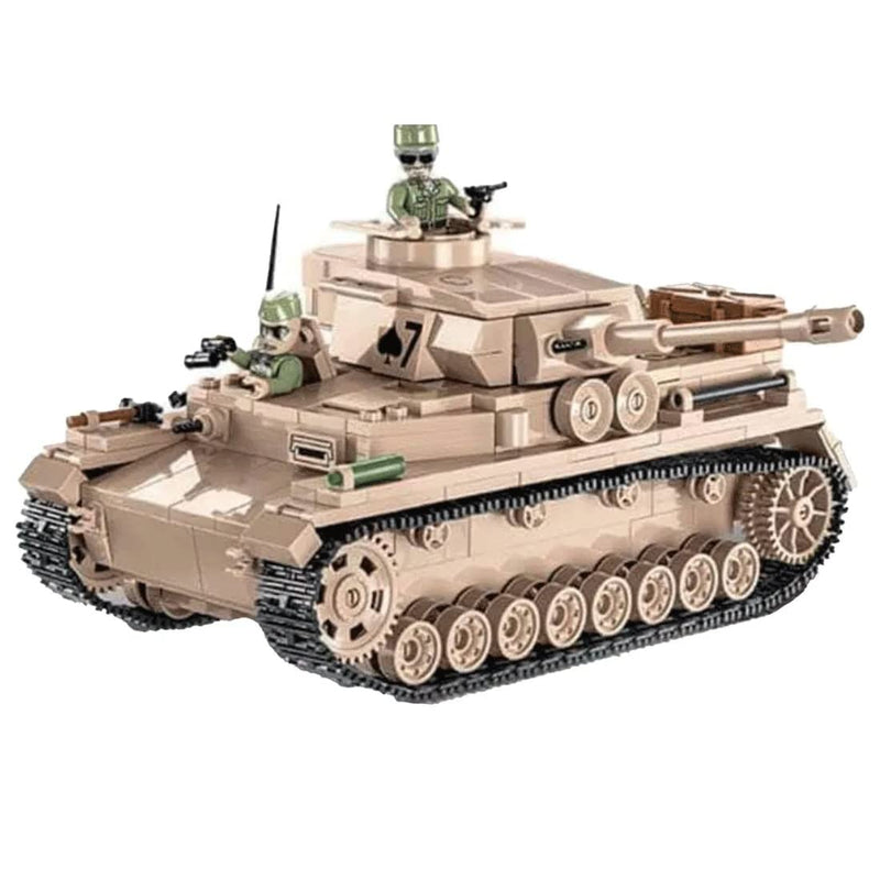 COBI 2546 Historische Sammlung Panzerkampfwagen IV Panzer Historical Collection Building Sets, Beige