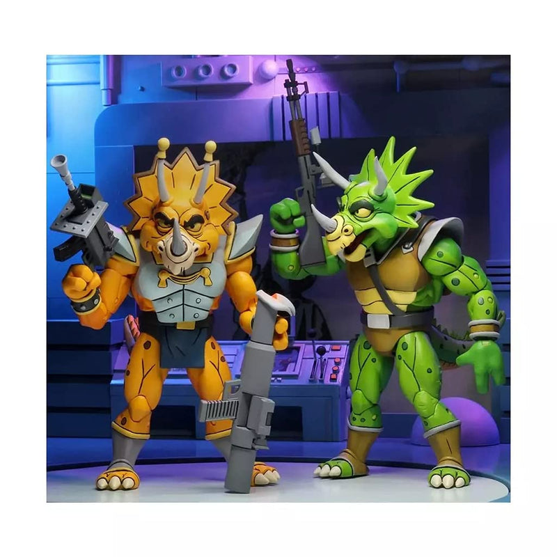 7" TMNT Cartonn Captain Zarax & Zork 2 Pack Figure