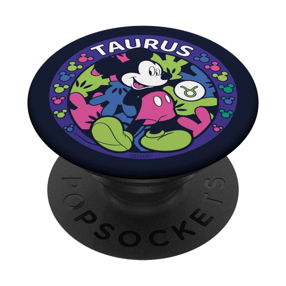 Disney Mickey Mouse Zodiac Taurus PopSockets Swappable PopGrip