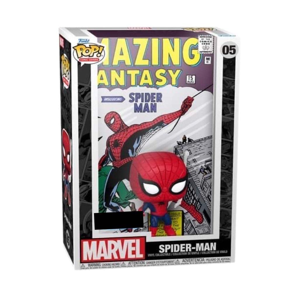 Funko Pop! Cover Art Marvel Collection Collectible Vinyl Figure Comic Covers (Spider Man)