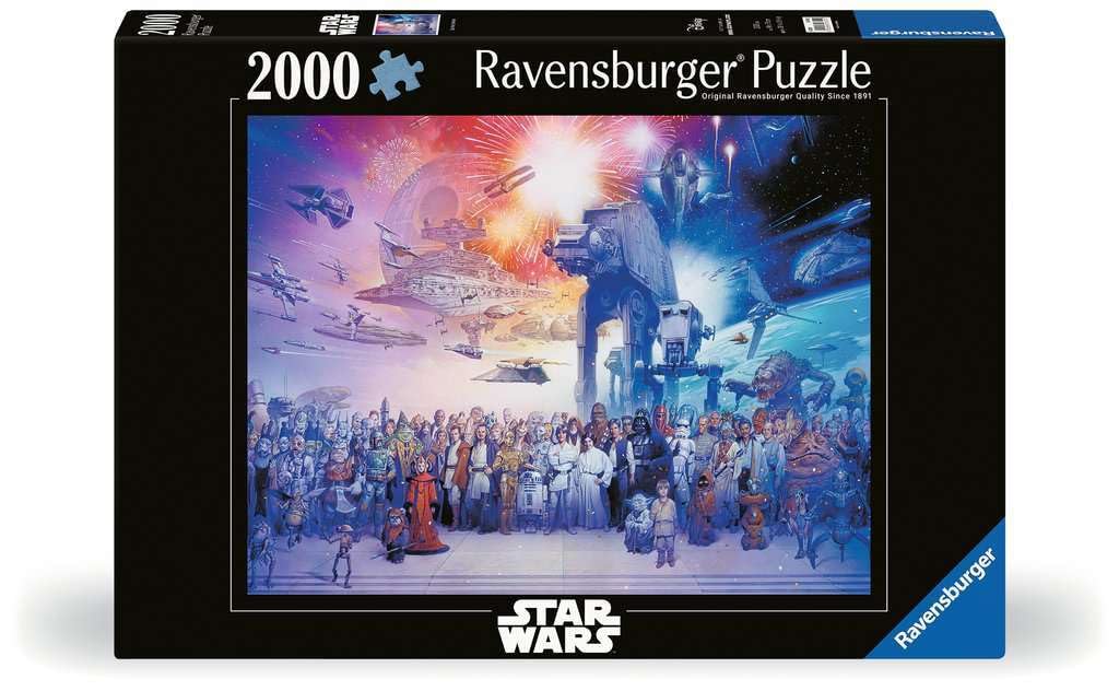 Ravensburger Star Wars Episode I - VI, Saga 2000pc Jigsaw puzzle