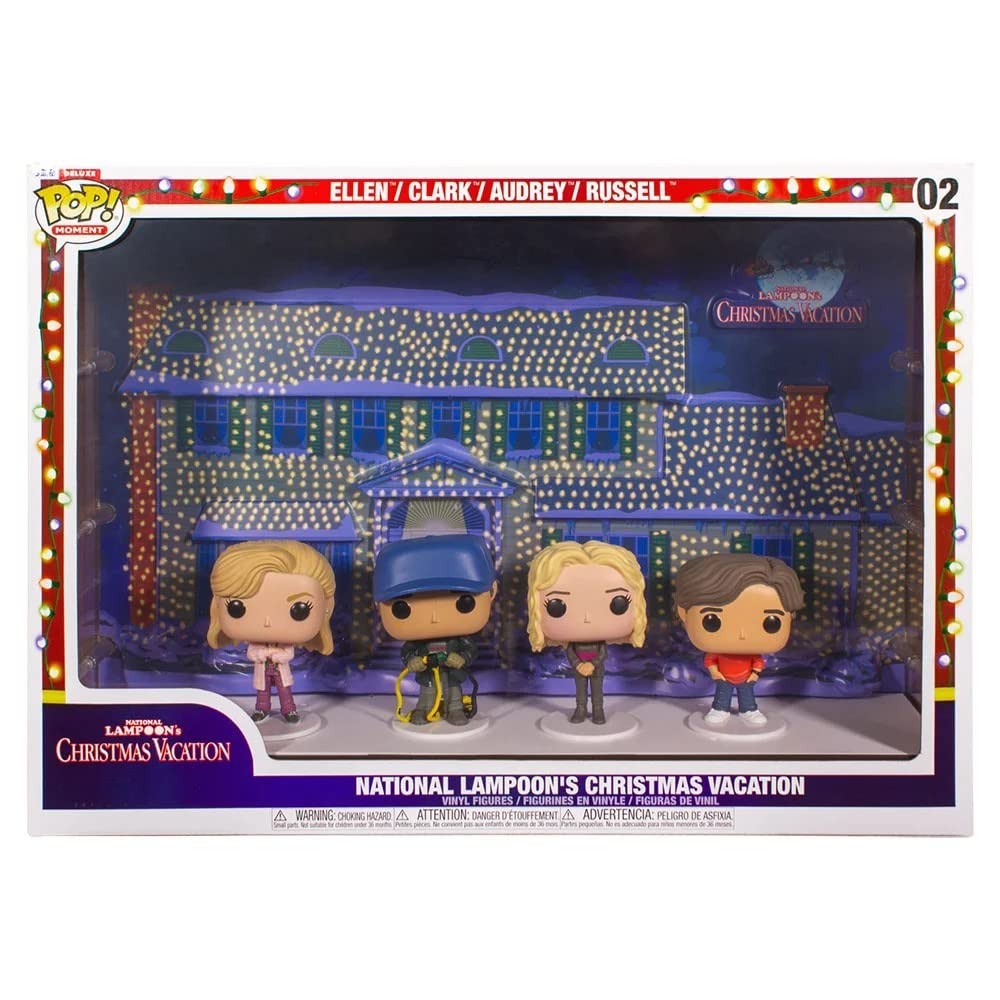 Funko Pop Movie Moment #02 - Christmas Vacation - Ellen, Clark, Audrey, Russell (Exclusive)