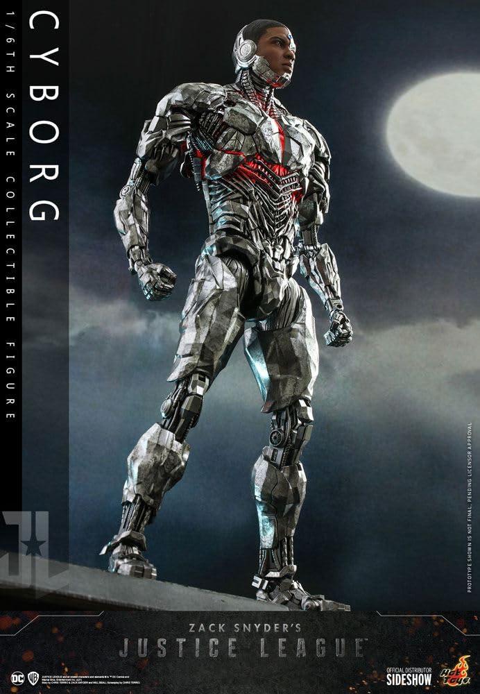 Hot Toys 1:6 Cyborg - Zack Snyder's Justice League, Silver