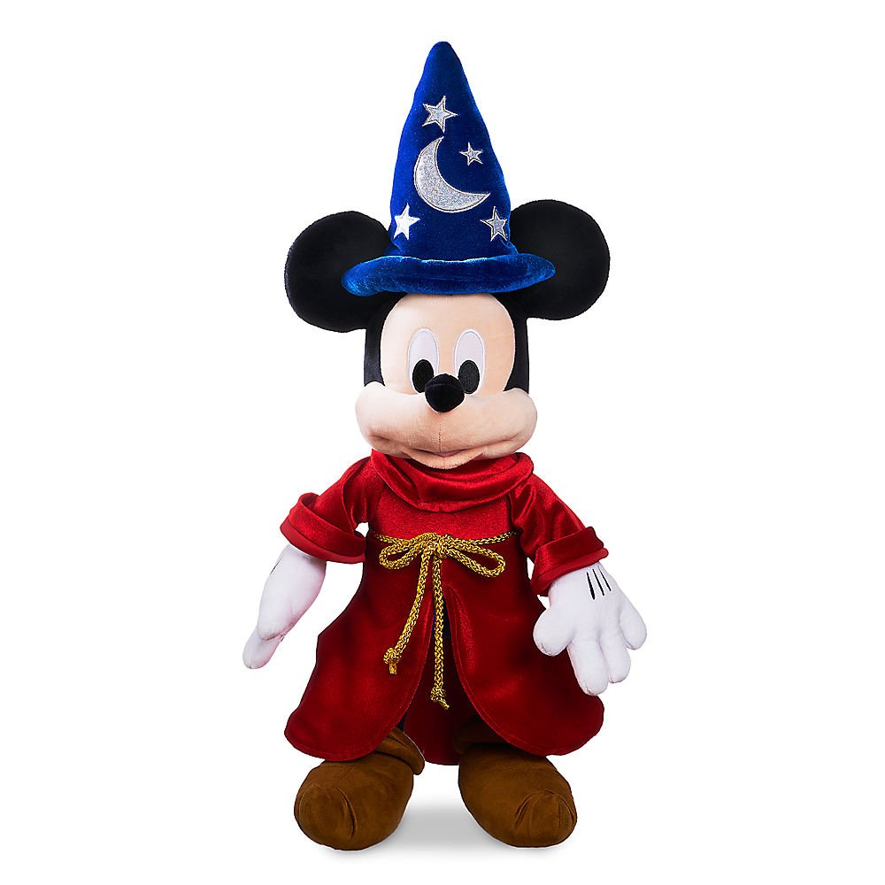 Disney Sorcerer Mickey Mouse Plush - Fantasia - Medium