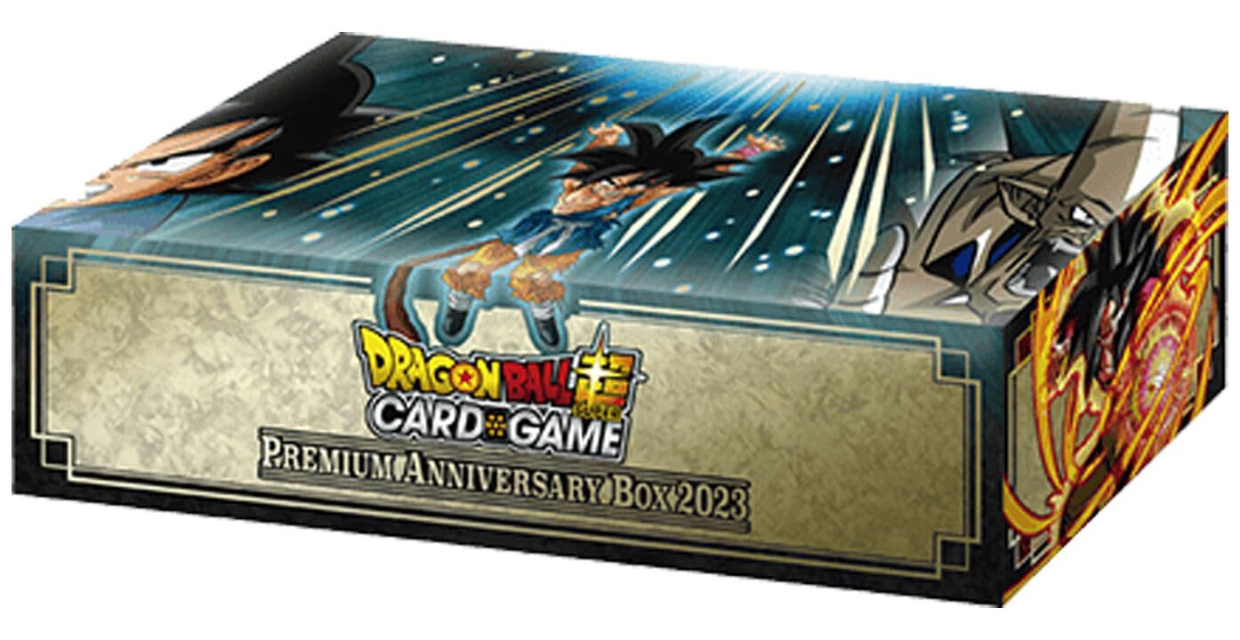 BANDAI | Dragon Ball Super Card Game: Premium Anniversary Box 2023 (BE23) | Card Game | Ages 6+ | 2 Players | 30 Minutes Playing Time