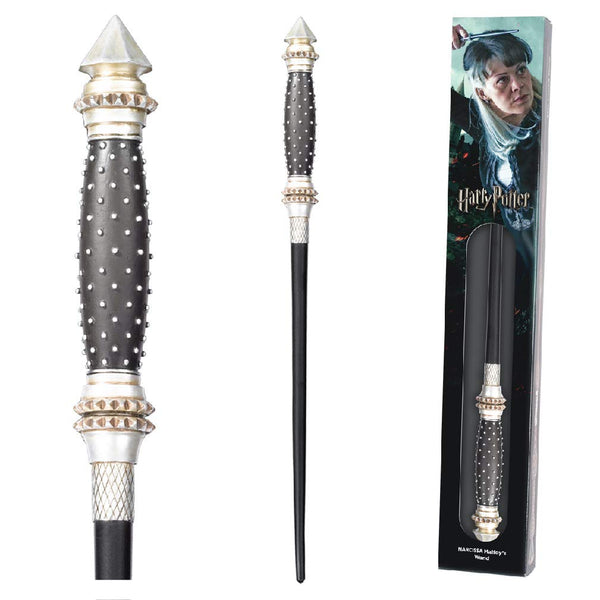 The Noble Collection - Narcissa Malfoy Wand In A Standard Windowed Box - 14in (35cm) Wizarding World Wand - Harry Potter Film Set Movie Props Wands