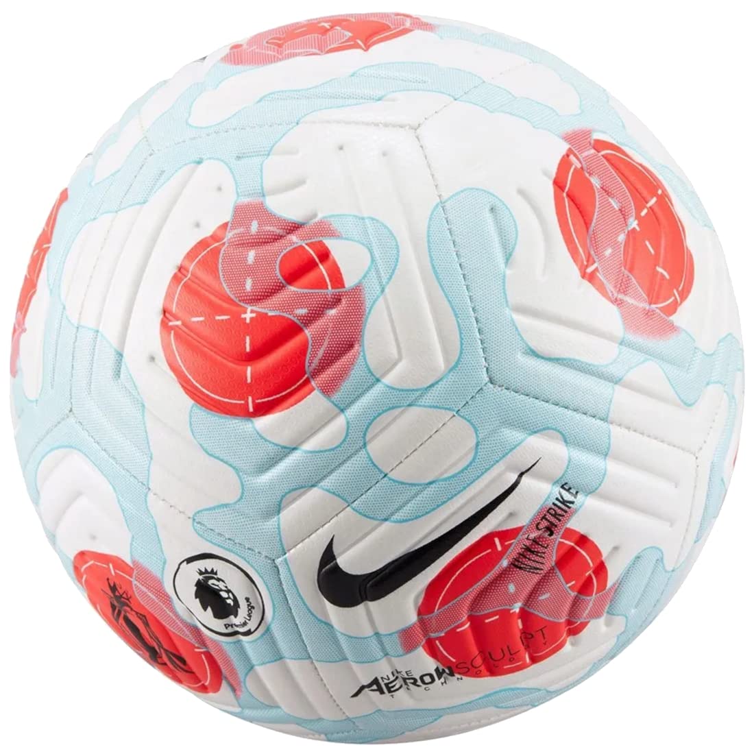 Nike Strike Premier League Football Ball White/Baltic Blue (5)