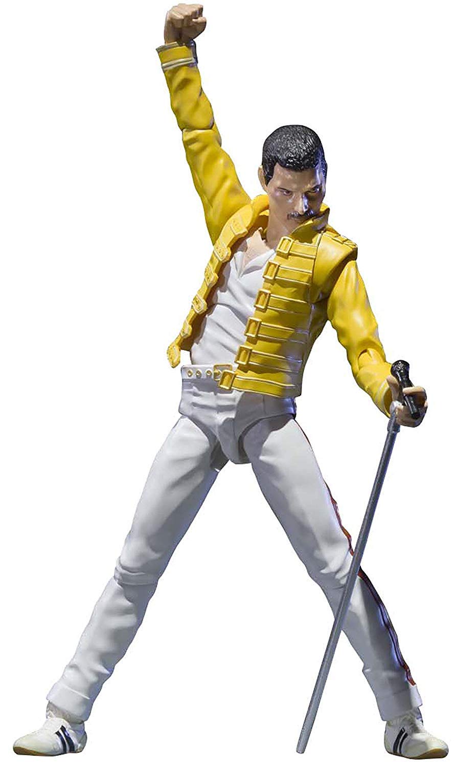 Bandai Tamashii Nations S.H.Figuarts Queen Freddie Mercury Action Figure- 4573102581273