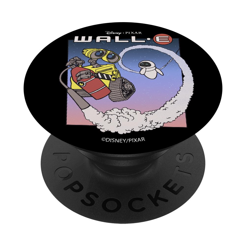 Disney Pixar Wall-E & Eve Space Flight PopSockets Swappable PopGrip