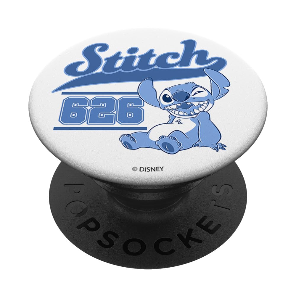 Disney Lilo & Stitch Collegiate Stitch PopSockets Swappable PopGrip