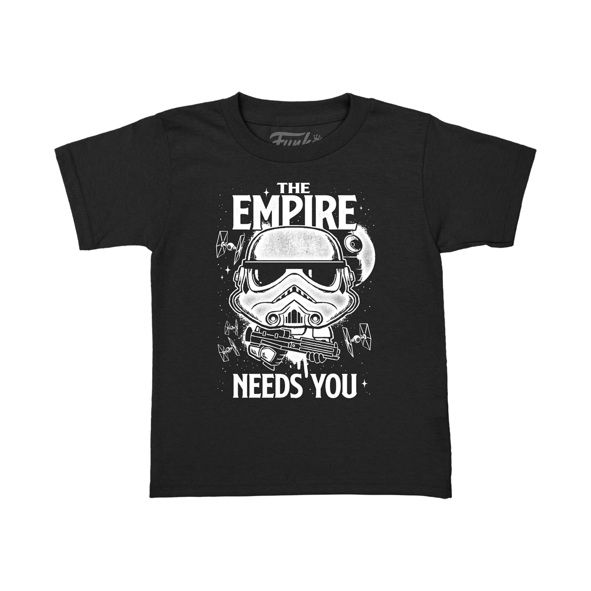 Funko Pocket POP! & Tee: SW - Stormtrooper - for Children and Kids - Medium - Star Wars - T-Shirt - Clothes With Collectable Vinyl Minifigure - Gift Idea - Toys and Short Sleeve Top for Boys