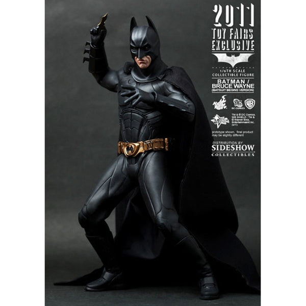 Hot Toys Sideshow Toy Fair 2011 Batman Begins Bruce Wayne Batsuit