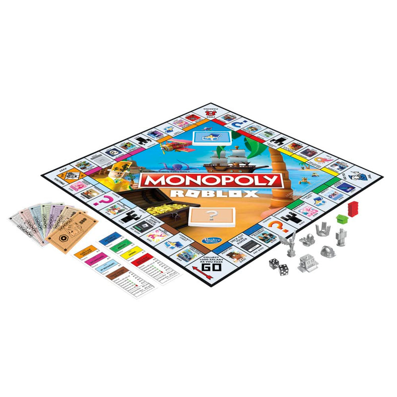 Monopoly: Roblox 2022 Edition Game, Monopoly Board Game, Buy, Sell, Trade Popular Roblox Experiences