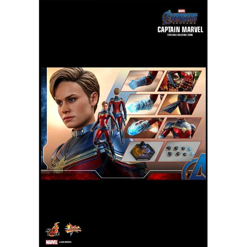 Hot Toys - 1:6 Captain Marvel - Avengers: Endgame, Multicolor