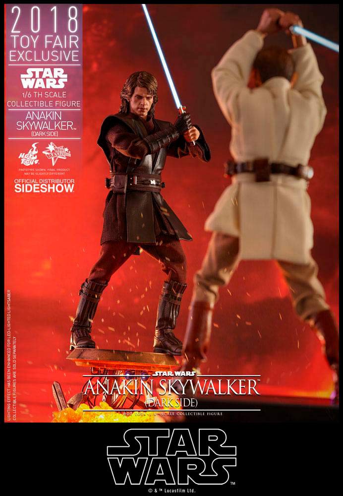 Hot Toys Movie Masterpiece - Star Wars Episode III Revenge of the Sith: Anakin Skywalker (Dark Side)